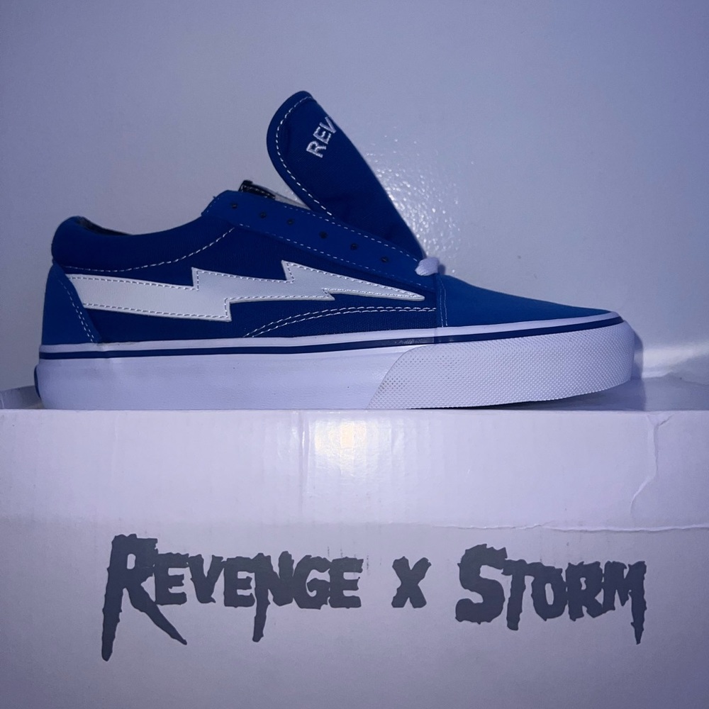 Revenge X Storm Low Top Blue Shoes